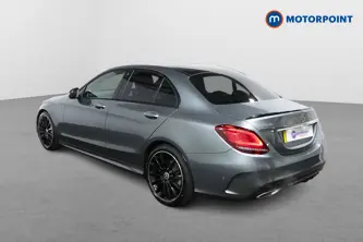 Mercedes-Benz C Class Amg Line Night Edition Automatic Petrol Saloon - Stock Number (1444040) - Passenger side rear corner