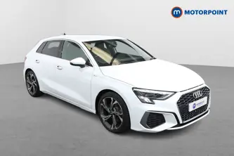 Audi A3 S Line Automatic Petrol Hatchback - Stock Number (1440429) - Drivers side front corner
