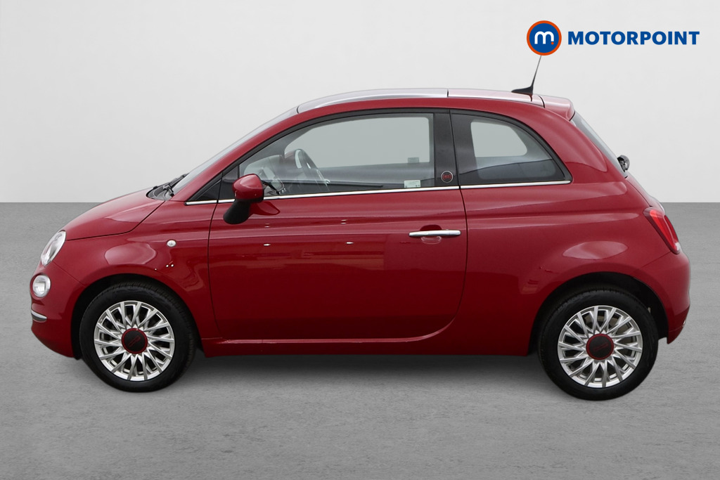 Fiat 500 RED Manual Petrol-Electric Hybrid Hatchback - Stock Number (1443389) - Passenger side