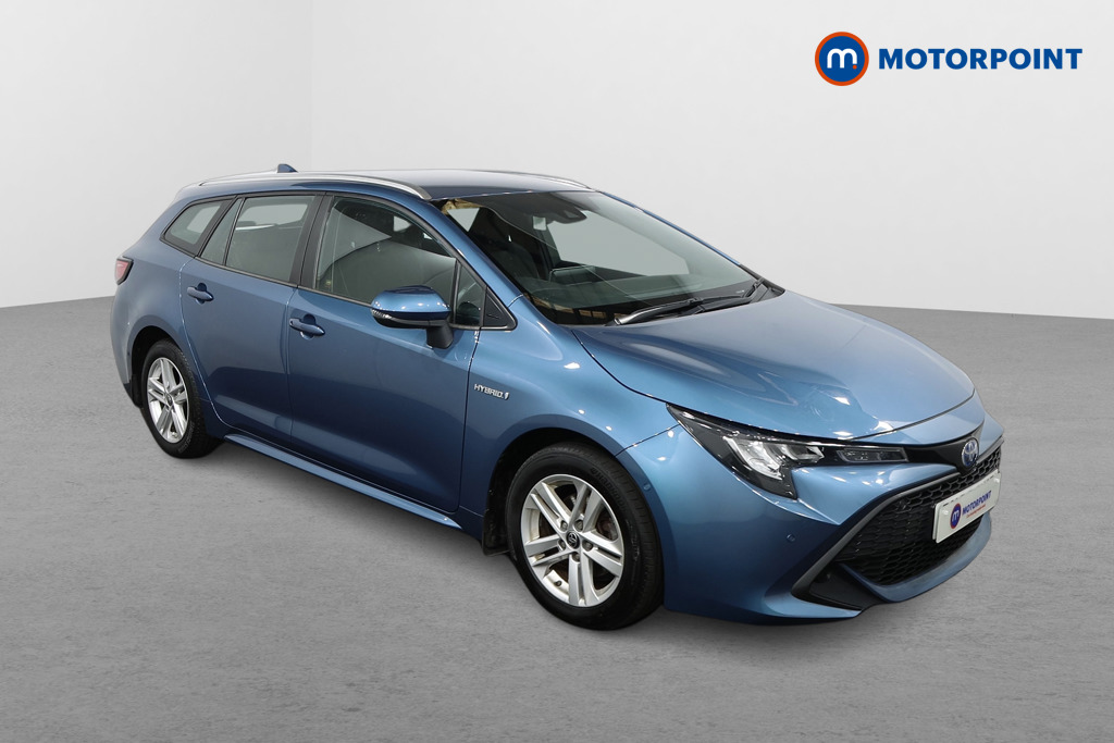 Toyota Corolla Icon Tech Automatic Petrol-Electric Hybrid Estate - Stock Number (1443457) - Drivers side front corner