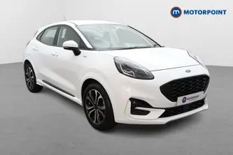 Ford Puma St-Line Manual Petrol-Electric Hybrid SUV - Stock Number (1433996) - Drivers side front corner