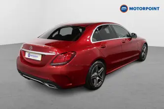Mercedes-Benz C Class Amg Line Edition Automatic Diesel Saloon - Stock Number (1443030) - Drivers side rear corner
