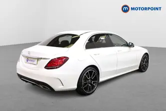 Mercedes-Benz C Class Amg Line Edition Automatic Diesel Saloon - Stock Number (1443727) - Drivers side rear corner