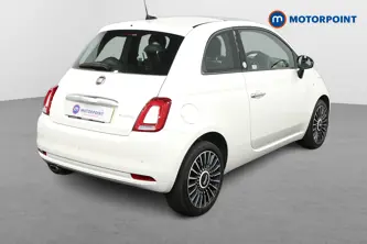 Fiat 500 Launch Edition Manual Petrol-Electric Hybrid Hatchback - Stock Number (1444904) - Drivers side rear corner