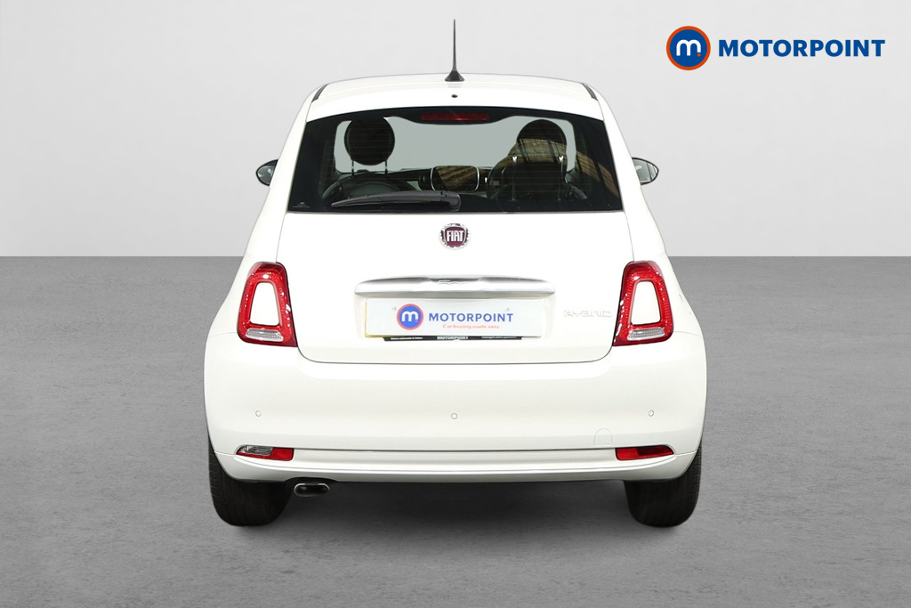 Fiat 500 Launch Edition Manual Petrol-Electric Hybrid Hatchback - Stock Number (1444904) - Rear bumper