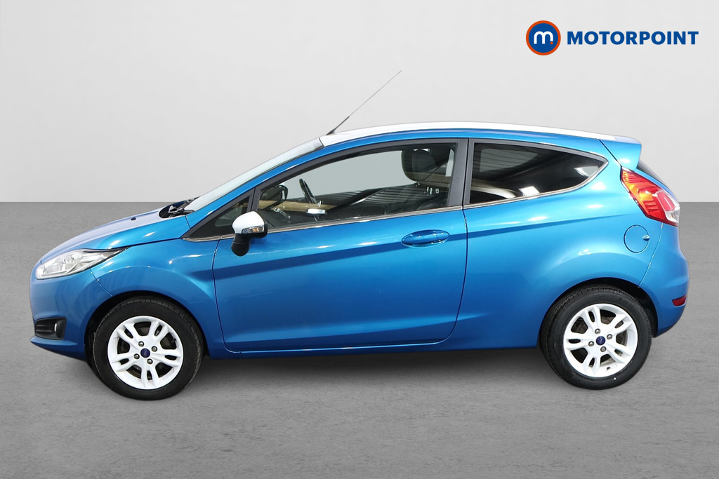 Ford Fiesta Zetec Blue Manual Petrol Hatchback - Stock Number (1440433) - Passenger side