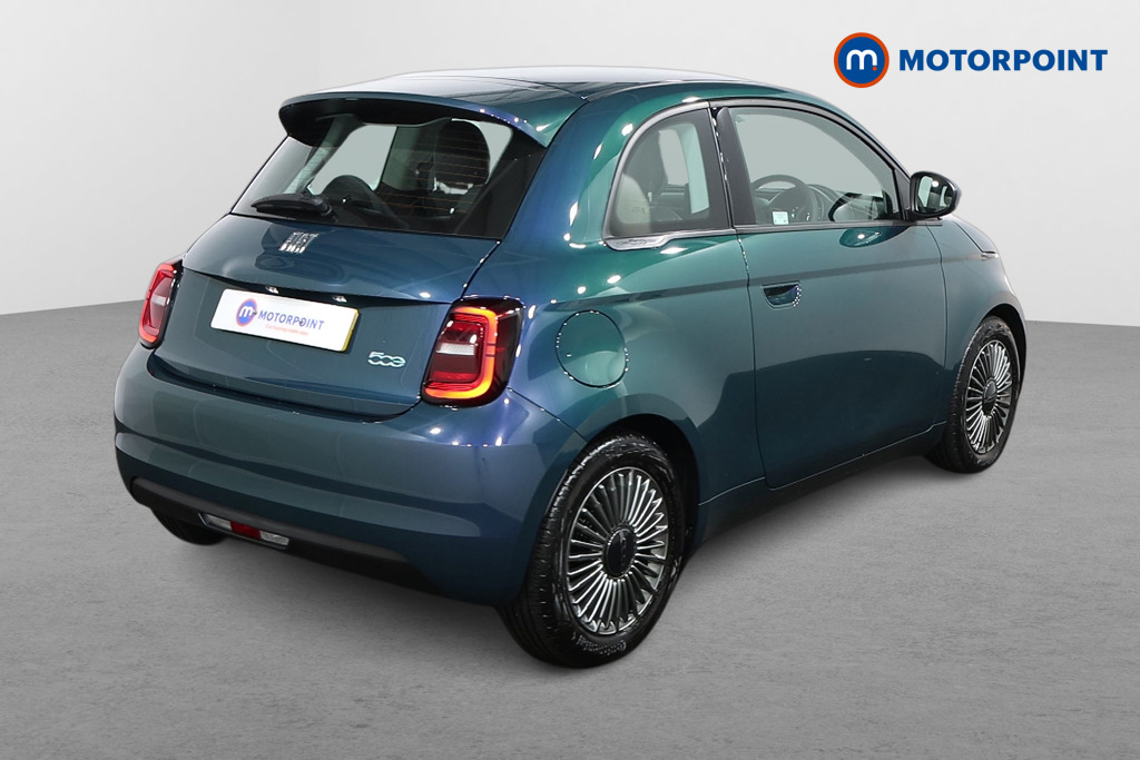 Fiat 500 Icon Automatic Electric Hatchback - Stock Number (1443949) - Drivers side rear corner