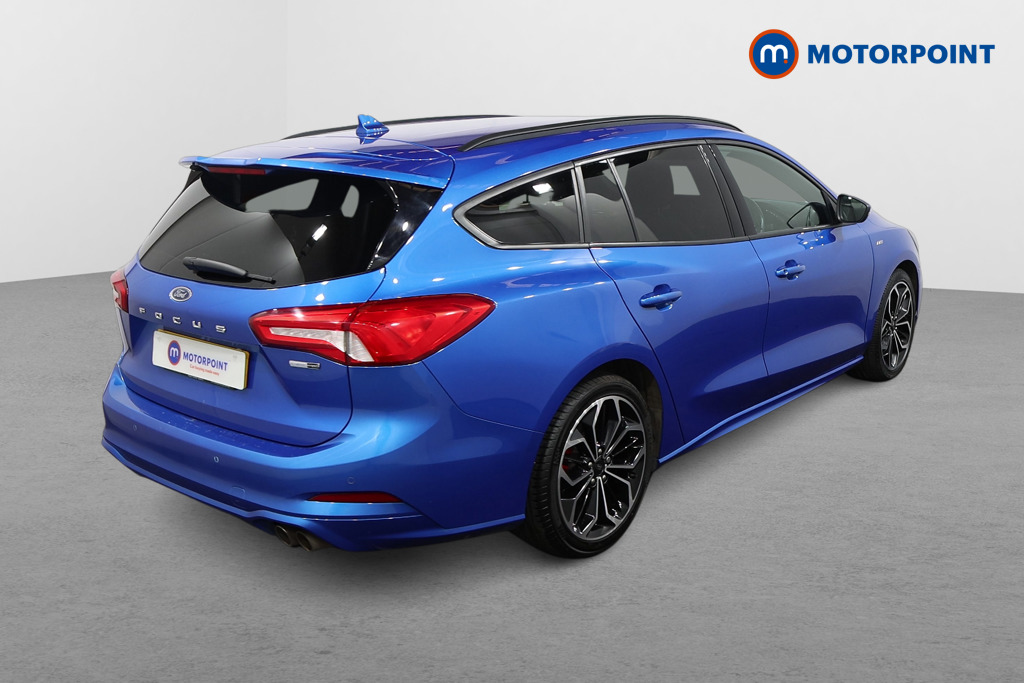 Ford Focus St-Line X Edition Manual Petrol-Electric Hybrid Estate - Stock Number (1445010) - Drivers side rear corner