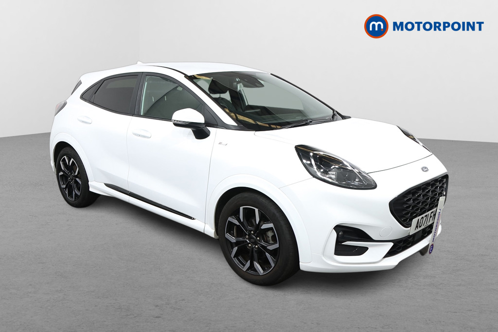 Ford Puma St-Line X Manual Petrol-Electric Hybrid SUV - Stock Number (1444302) - Drivers side front corner