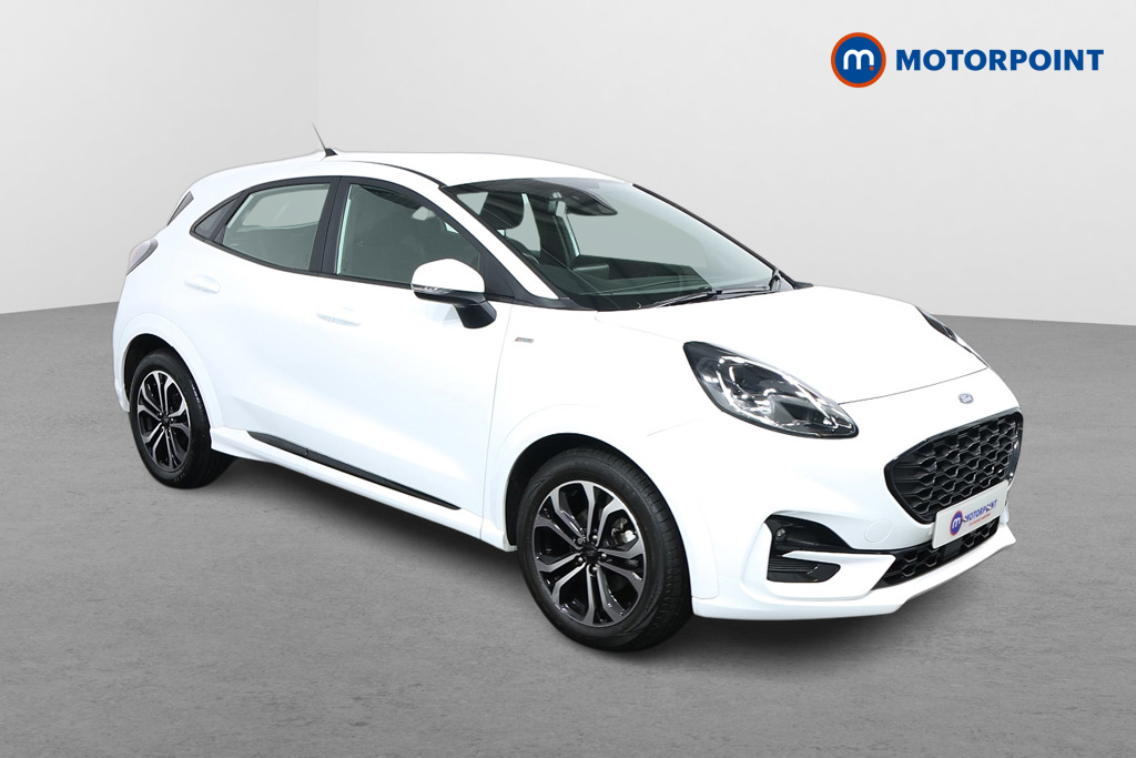 Ford Puma St-Line Manual Petrol-Electric Hybrid SUV - Stock Number (1446507) - Drivers side front corner
