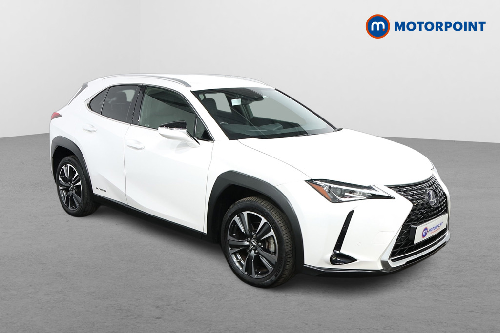 Lexus UX 250H 2.0 5Dr Cvt Without Nav Automatic Petrol-Electric Hybrid SUV - Stock Number (1443497) - Drivers side front corner