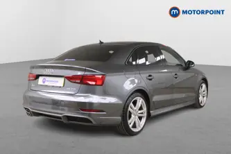 Audi A3 S Line Automatic Diesel Saloon - Stock Number (1436454) - Drivers side rear corner