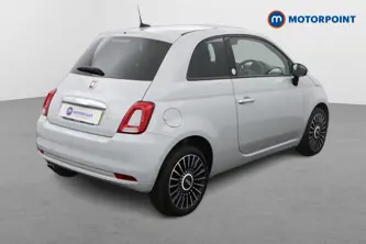 Fiat 500 Launch Edition Manual Petrol-Electric Hybrid Hatchback - Stock Number (1445096) - Drivers side rear corner