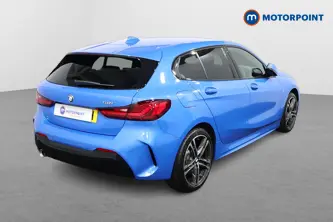 BMW 1 Series M Sport Automatic Petrol Hatchback - Stock Number (1450237) - Drivers side rear corner