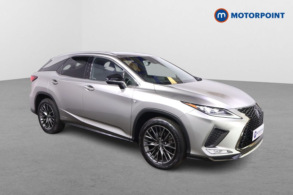 Lexus RX F-Sport Automatic Petrol-Electric Hybrid SUV - Stock Number (1445312) - Drivers side front corner