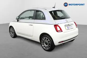 Fiat 500 Dolcevita Plus Manual Petrol-Electric Hybrid Hatchback - Stock Number (1450058) - Passenger side rear corner