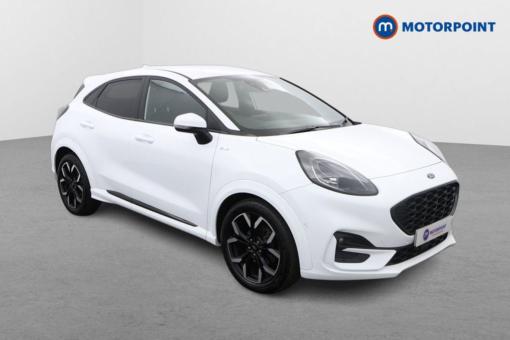 Ford Puma St-Line X Manual Petrol-Electric Hybrid SUV - Stock Number (1450716) - Drivers side front corner