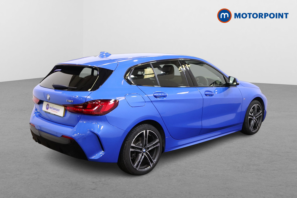 BMW 1 Series M Sport Manual Petrol Hatchback - Stock Number (1448859) - Drivers side rear corner