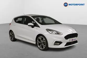 Ford Fiesta St-Line X Edition Manual Petrol-Electric Hybrid Hatchback - Stock Number (1446303) - Drivers side front corner