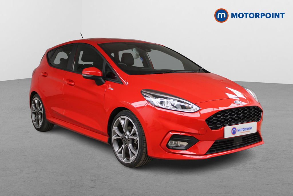 Ford Fiesta St-Line X Edition Manual Petrol-Electric Hybrid Hatchback - Stock Number (1446312) - Drivers side front corner
