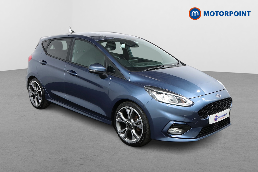 Ford Fiesta St-Line X Edition Manual Petrol-Electric Hybrid Hatchback - Stock Number (1452047) - Drivers side front corner