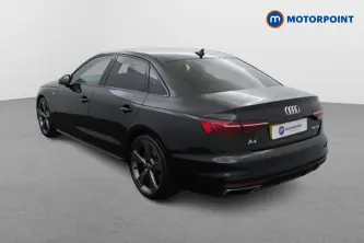Audi A4 Black Edition Automatic Diesel Saloon - Stock Number (1452132) - Passenger side rear corner