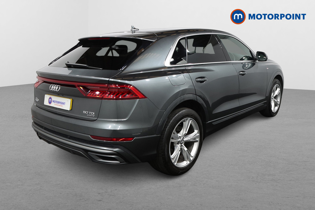 Audi Q8 S Line Automatic Diesel SUV - Stock Number (1450413) - Drivers side rear corner