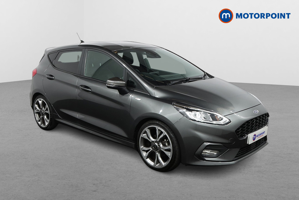 Ford Fiesta St-Line X Edition Manual Petrol-Electric Hybrid Hatchback - Stock Number (1455069) - Drivers side front corner
