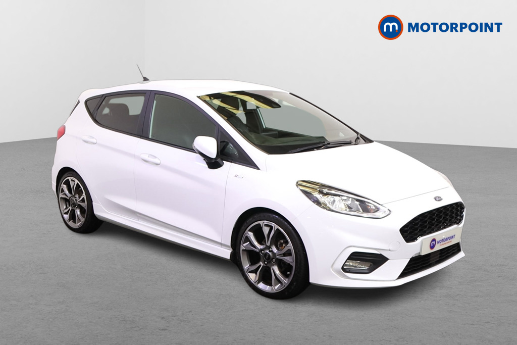 Ford Fiesta St-Line X Edition Manual Petrol-Electric Hybrid Hatchback - Stock Number (1455073) - Drivers side front corner