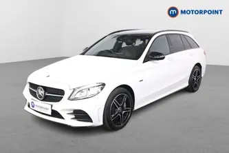 Mercedes-Benz C Class Amg Line Night Edition Automatic Diesel Plug-In Hybrid Estate - Stock Number (1451086) - Passenger side front corner