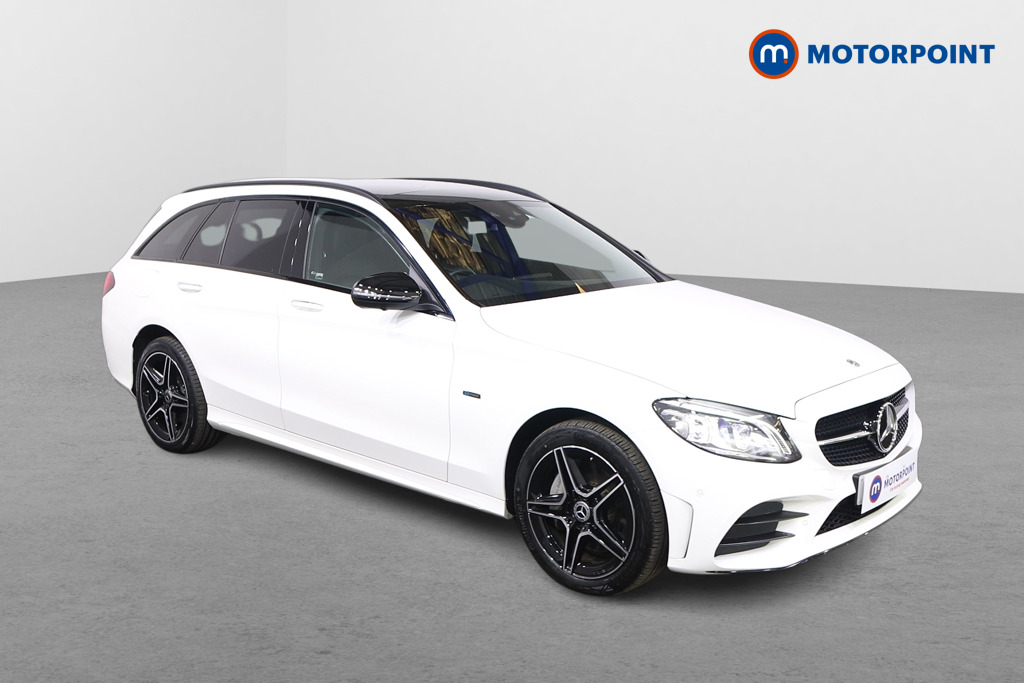 Mercedes-Benz C Class Amg Line Night Edition Automatic Diesel Plug-In Hybrid Estate - Stock Number (1451086) - Drivers side front corner