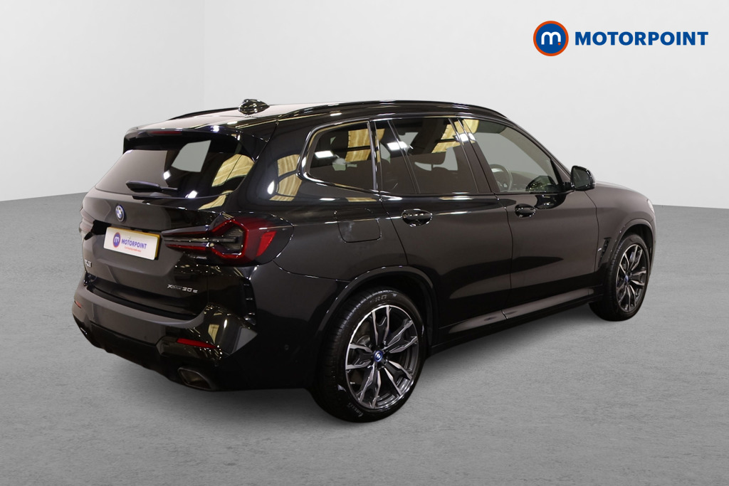 BMW X3 M Sport Automatic Petrol Plug-In Hybrid SUV - Stock Number (1453829) - Drivers side rear corner