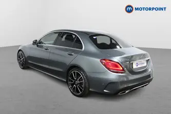 Mercedes-Benz C Class Amg Line Automatic Diesel Saloon - Stock Number (1457131) - Passenger side rear corner
