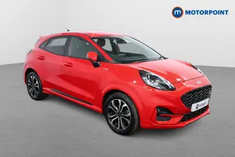 Ford Puma St-Line Manual Petrol-Electric Hybrid SUV - Stock Number (1454828) - Drivers side front corner