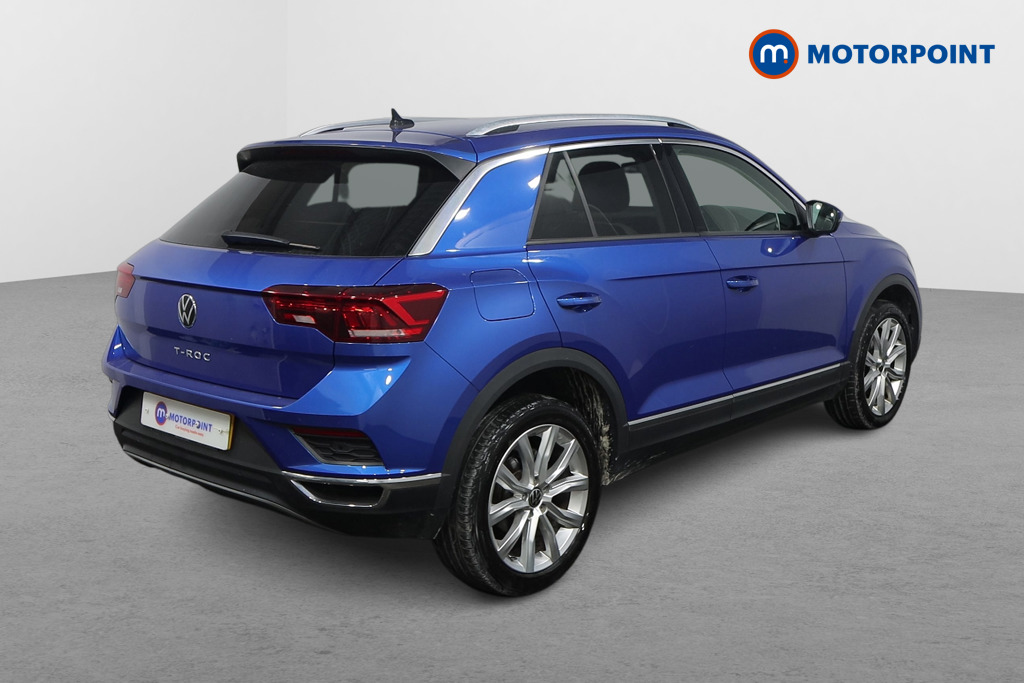 Volkswagen T-Roc SEL Automatic Petrol SUV - Stock Number (1454022) - Drivers side rear corner