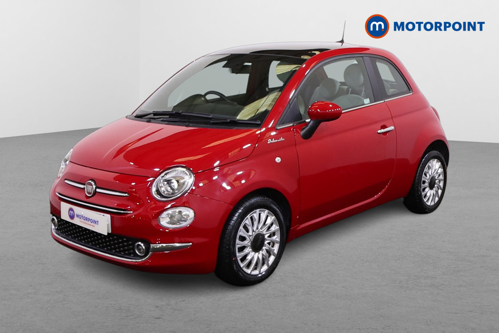 Fiat 500 Dolcevita Manual Petrol-Electric Hybrid Hatchback - Stock Number (1456496) - Passenger side front corner