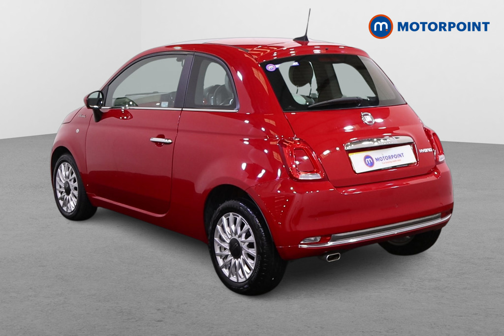 Fiat 500 Dolcevita Manual Petrol-Electric Hybrid Hatchback - Stock Number (1456496) - Passenger side rear corner