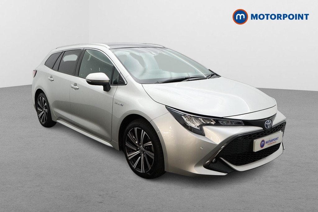 Toyota Corolla Design Automatic Petrol-Electric Hybrid Estate - Stock Number (1458025) - Drivers side front corner