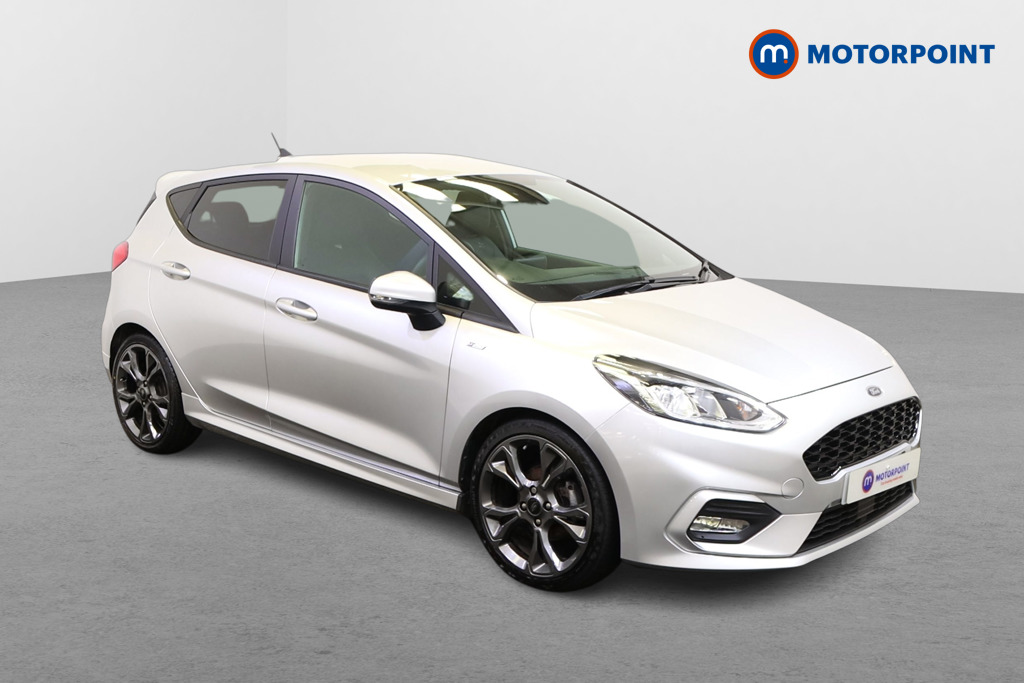 Ford Fiesta St-Line X Edition Manual Petrol-Electric Hybrid Hatchback - Stock Number (1459150) - Drivers side front corner