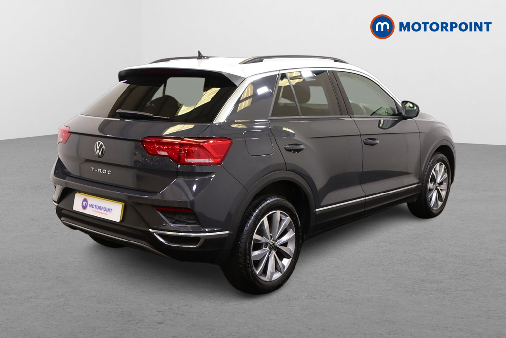 Volkswagen T-Roc Design Manual Petrol SUV - Stock Number (1457207) - Drivers side rear corner