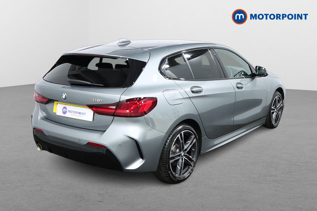 BMW 1 Series M Sport Automatic Petrol Hatchback - Stock Number (1463176) - Drivers side rear corner