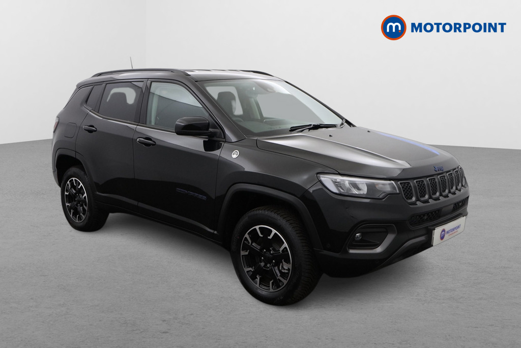 Jeep Compass Trailhawk Automatic Petrol Plug-In Hybrid SUV - Stock Number (1462553) - Drivers side front corner