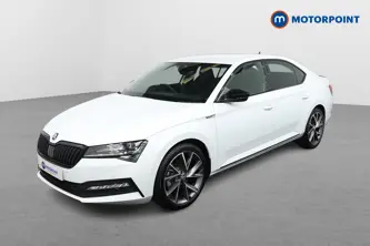 Skoda Superb Sport Line Plus Automatic Petrol Hatchback - Stock Number (1465382) - Passenger side front corner