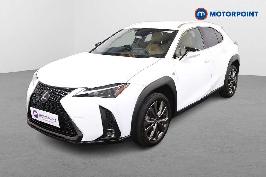 Lexus UX F-Sport Design Automatic Petrol-Electric Hybrid SUV - Stock Number (1459652) - Passenger side front corner