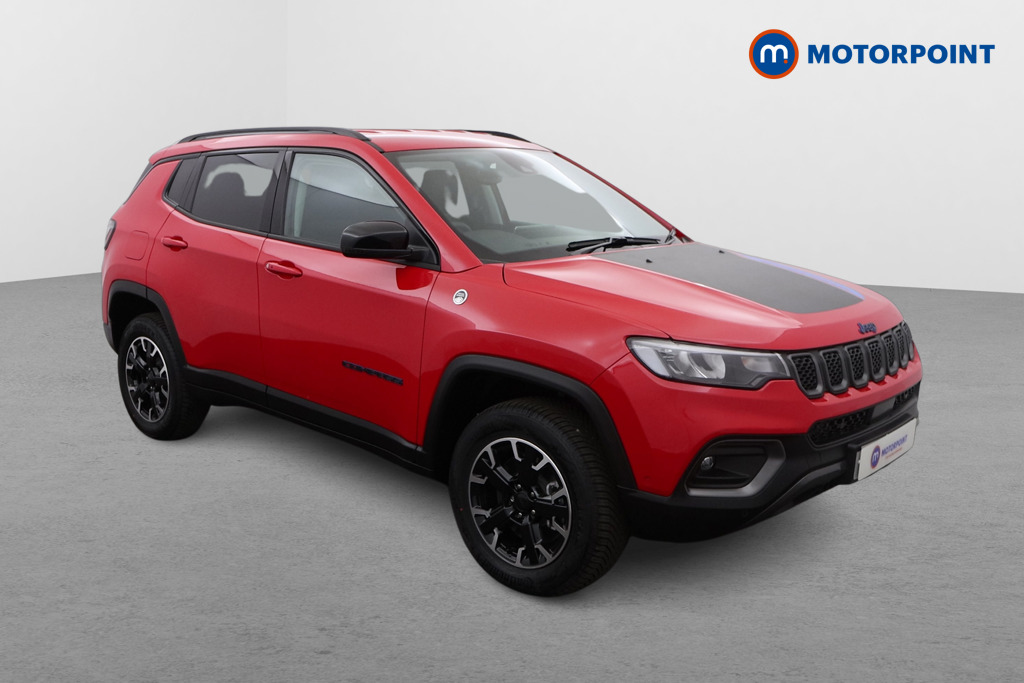 Jeep Compass Trailhawk Automatic Petrol Plug-In Hybrid SUV - Stock Number (1462570) - Drivers side front corner