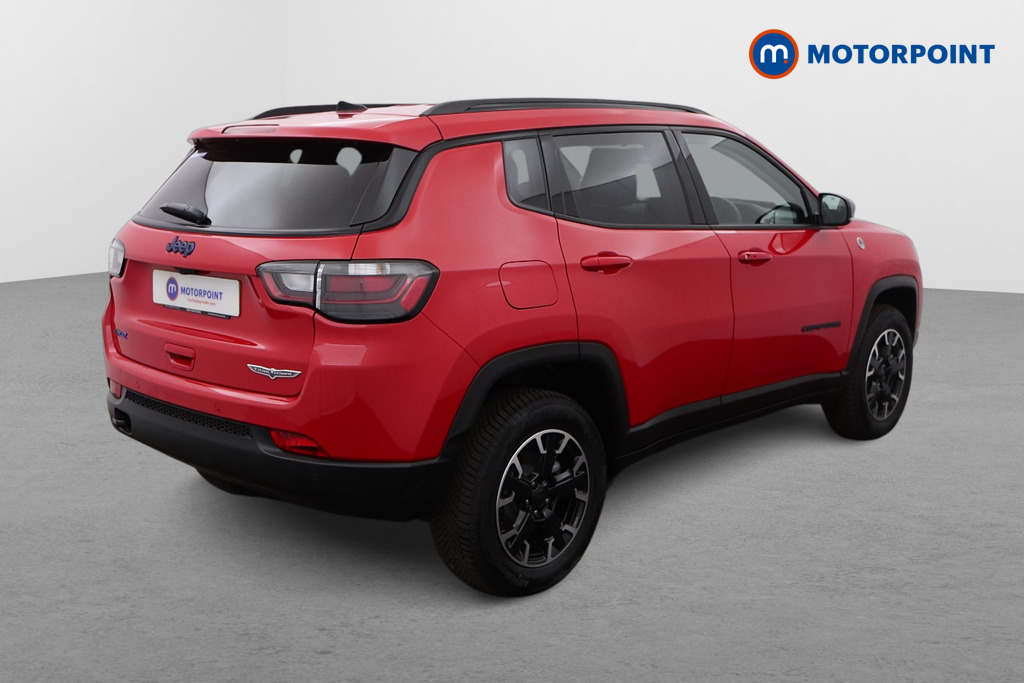 Jeep Compass Trailhawk Automatic Petrol Plug-In Hybrid SUV - Stock Number (1462570) - Drivers side rear corner