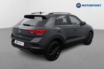 Volkswagen T-Roc Black Edition Automatic Petrol SUV - Stock Number (1464446) - Drivers side rear corner