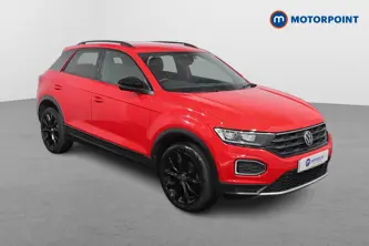 Volkswagen T-Roc Black Edition Manual Petrol SUV - Stock Number (1463336) - Drivers side front corner