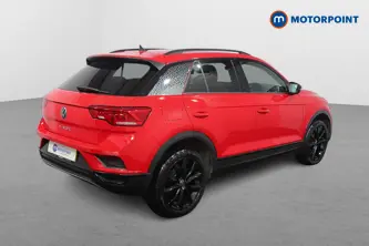 Volkswagen T-Roc Black Edition Manual Petrol SUV - Stock Number (1463336) - Drivers side rear corner