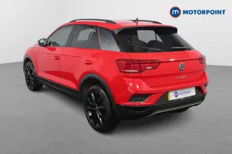 Volkswagen T-Roc Black Edition Manual Petrol SUV - Stock Number (1463336) - Passenger side rear corner